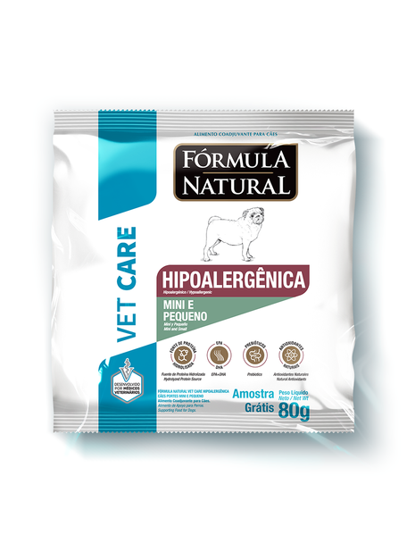 Сухой корм Formula Natural Vet Care Hypoallergenic (для собак мини и мелких пород), 80 г